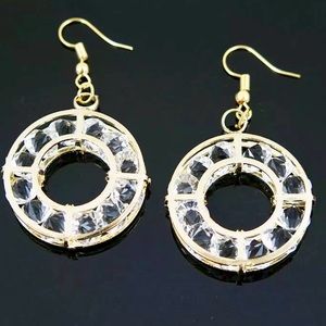New✨Betsy Johnson Crystal Earrings✨New
